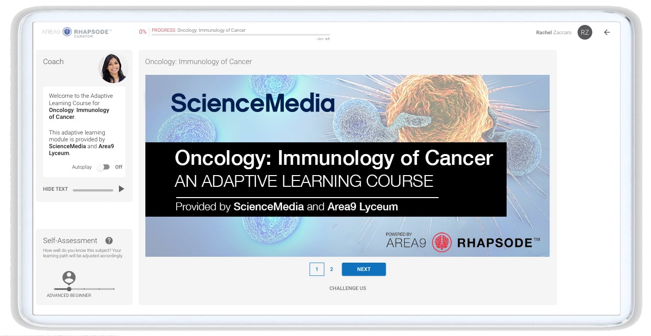 ScienceMedia-Area9-Lyceum-adaptive-science-and-medical-training-to-improve-on-the-job-clinical-competency-