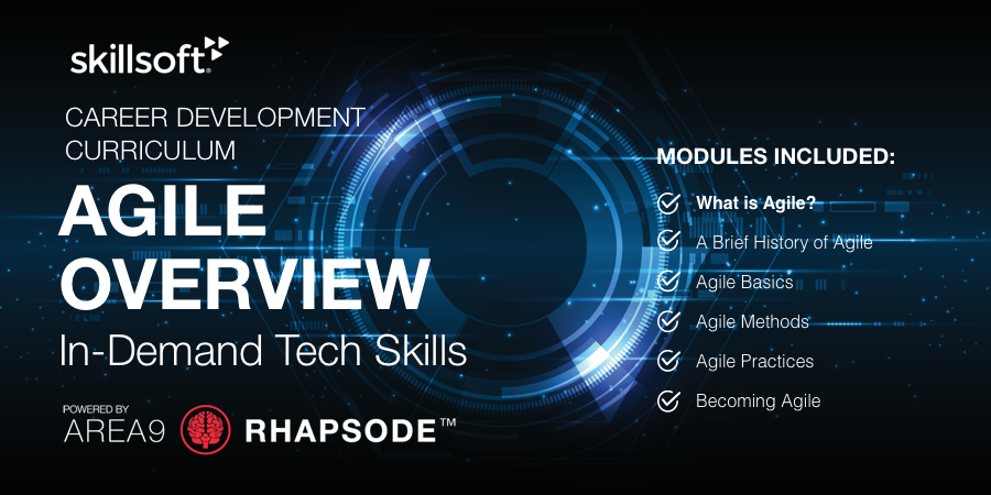 Agile Overview Skillsoft Area9 Lyceum Banner