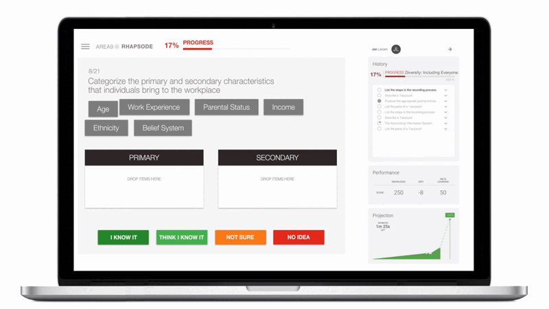 Area9 Lyceum Adaptive Learning Diversity Course from Intuition